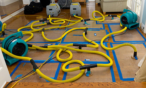 Professional Burst Pipe Water Damage technician working in Mechanicstown, OH